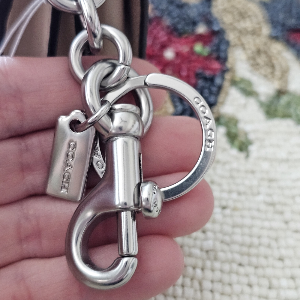 Coach Cream Mini Crossbody Bag - Picture 5 of 7